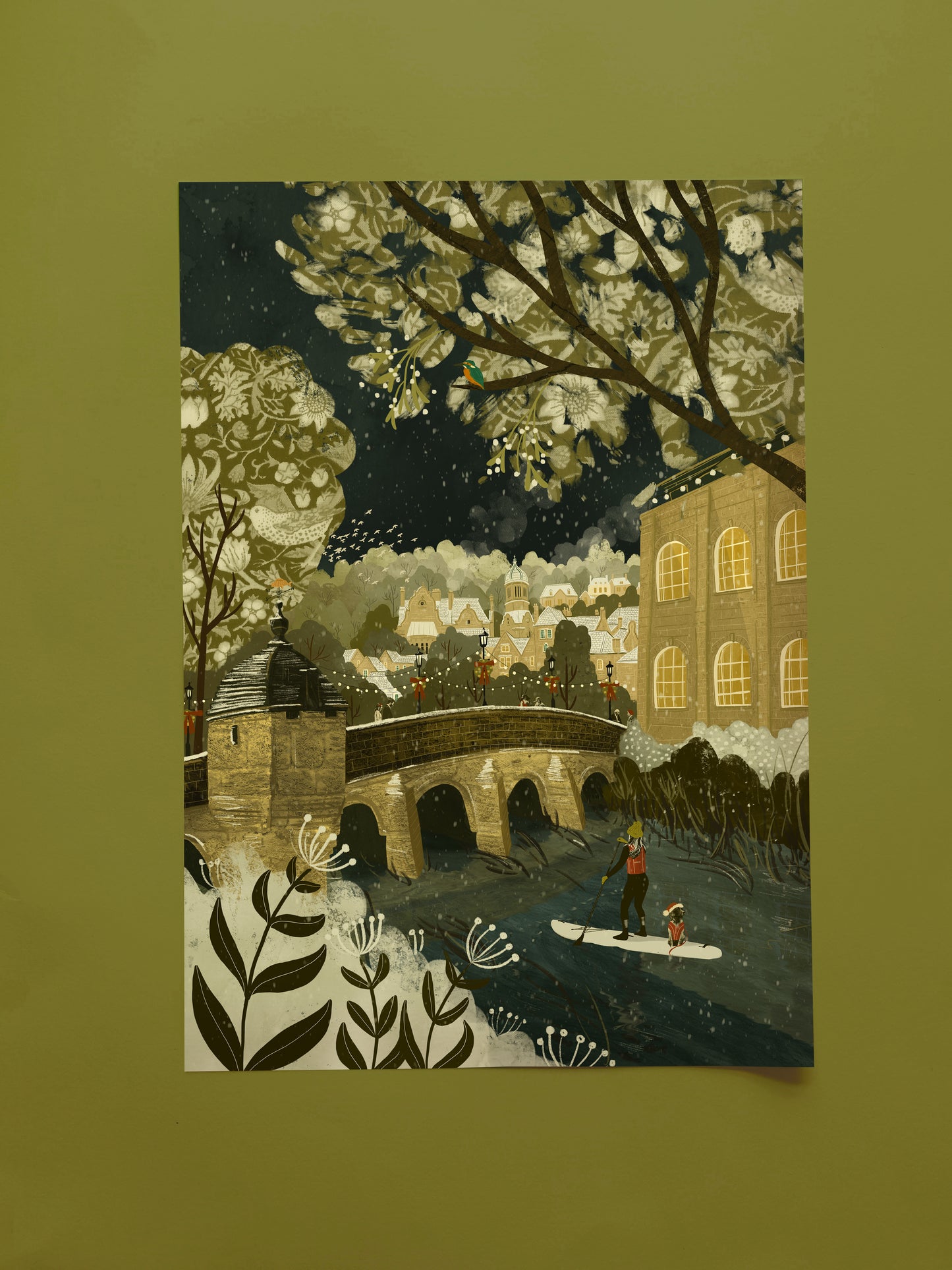 Winter Bradford-on-Avon A3 Print