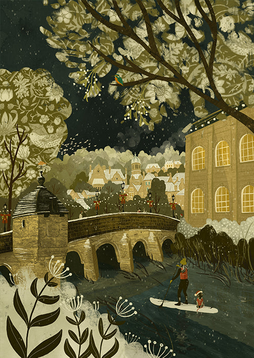 Winter Bradford-on-Avon A3 Print