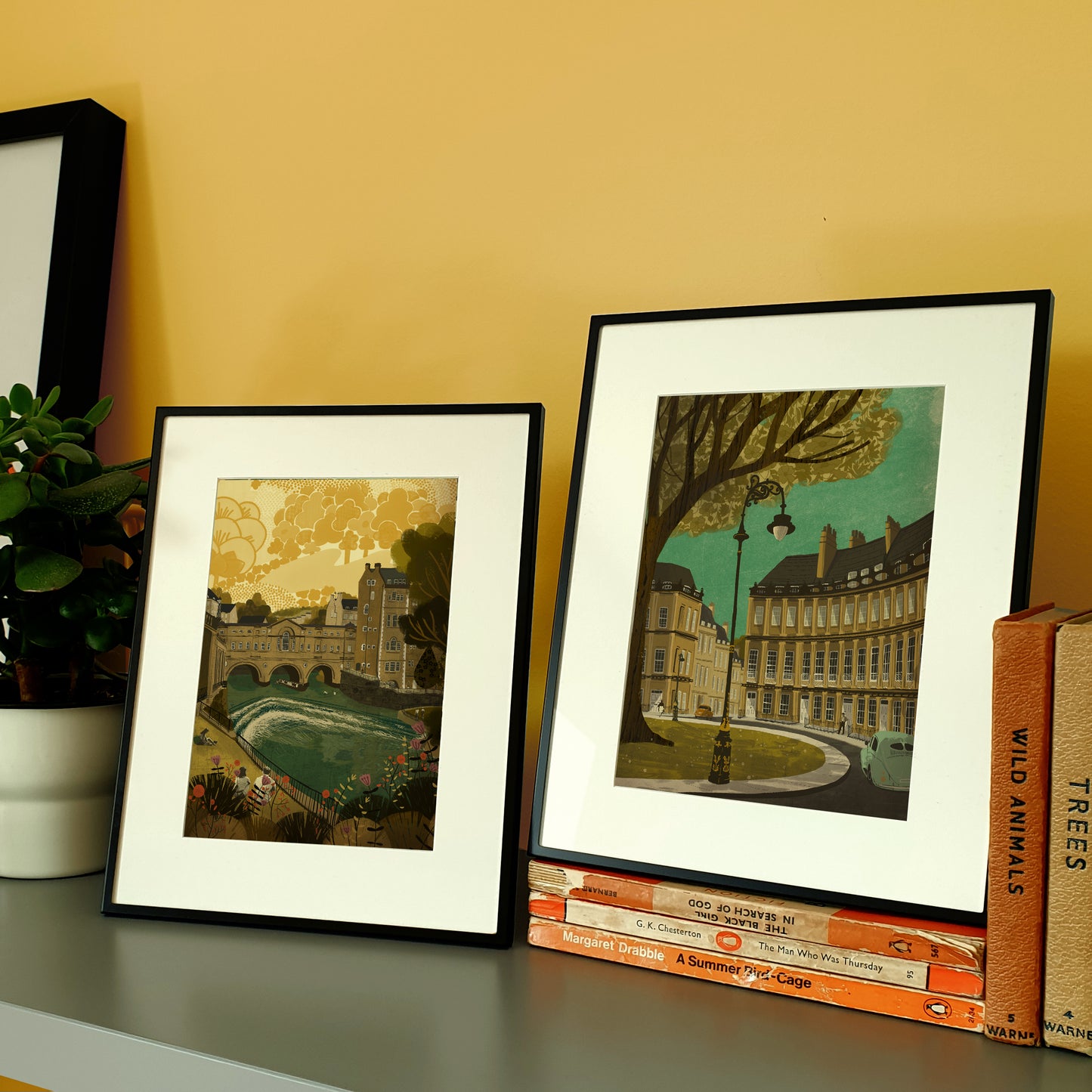 Bath Small Framed 7 x 5 Print