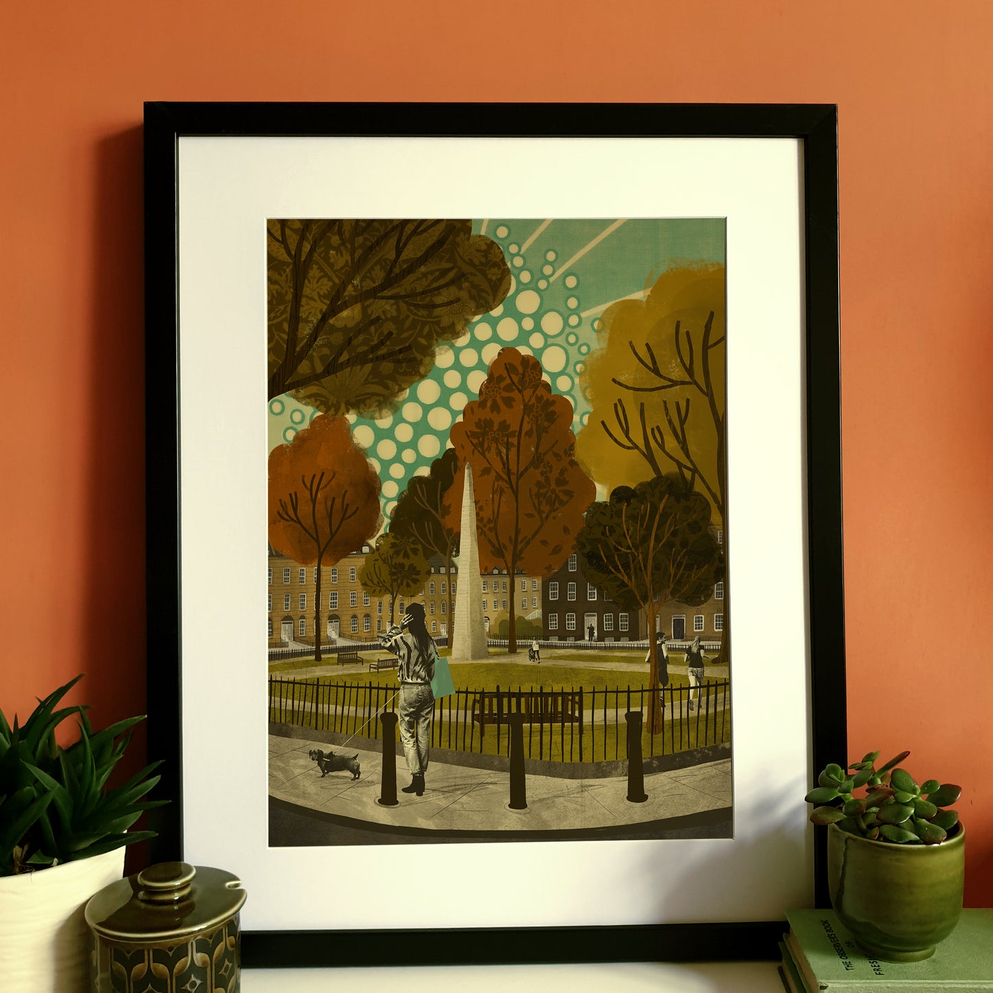 Bath Queen Square A3 Print