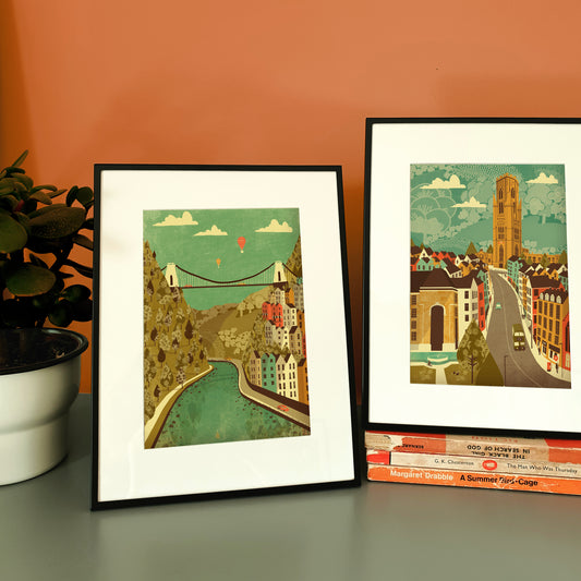 Bristol Small Framed 7 x 5 Print