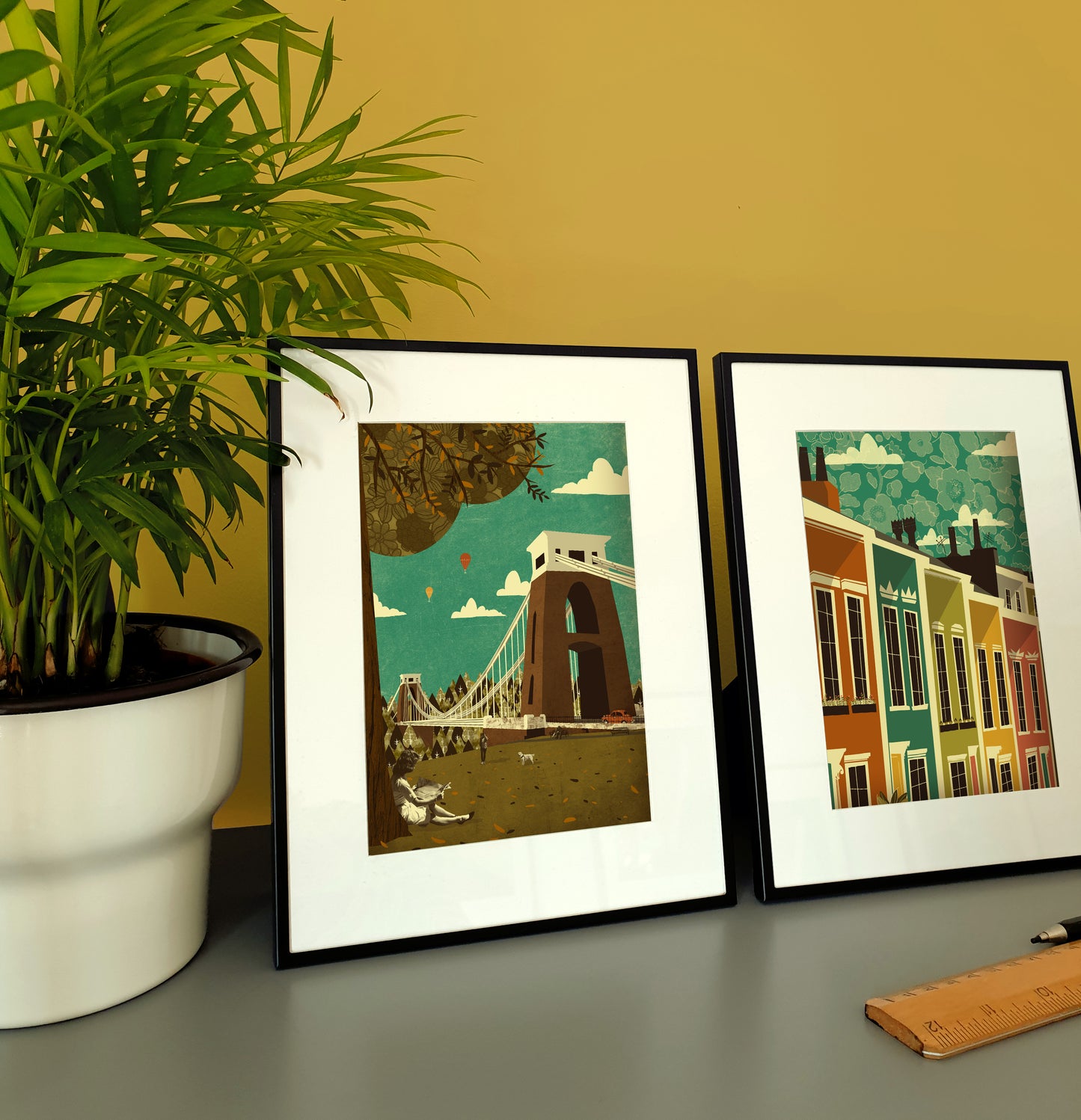 Bristol Small Framed 7 x 5 Print