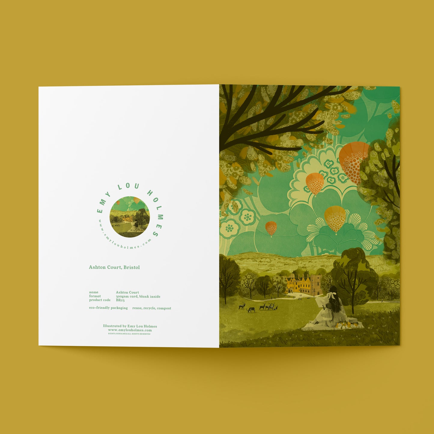 Bristol Ashton Court Card