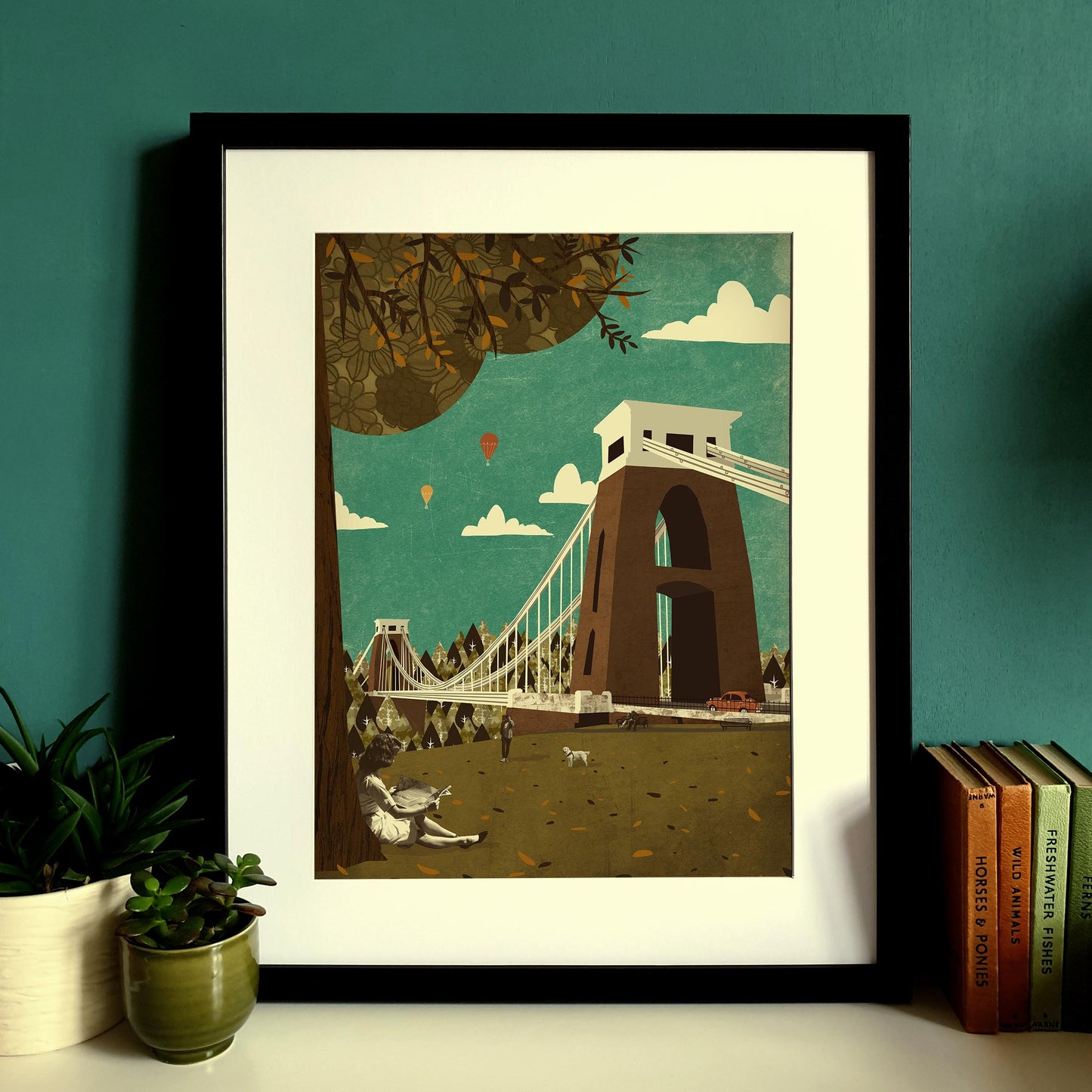 Bristol Clifton Suspension Bridge View A3 | A2 Print