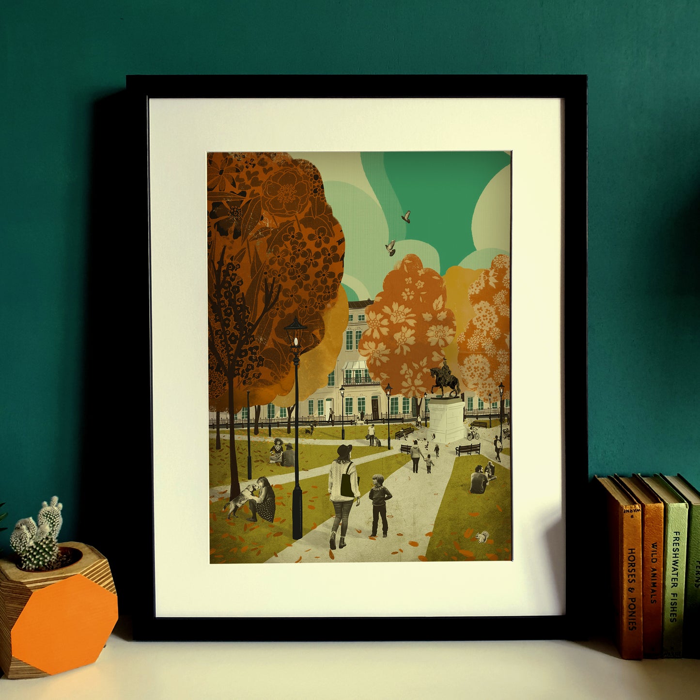 Bristol Queen Square A3 Print