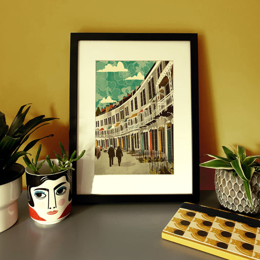 Bristol Royal York Crescent A4 Print