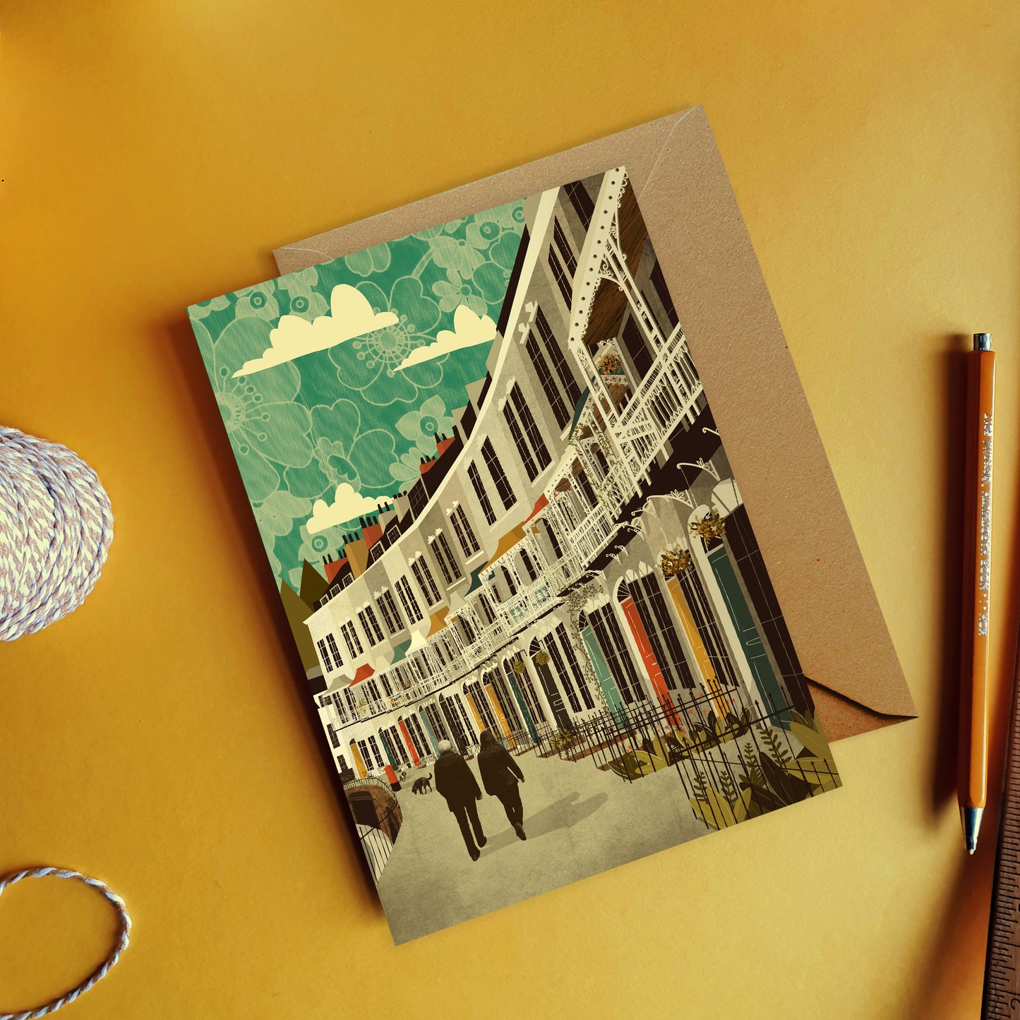 Bristol Royal York Crescent Card