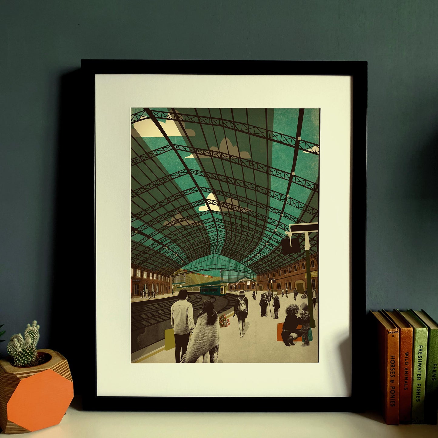 Bristol Temple Meads Train Station A3 Print