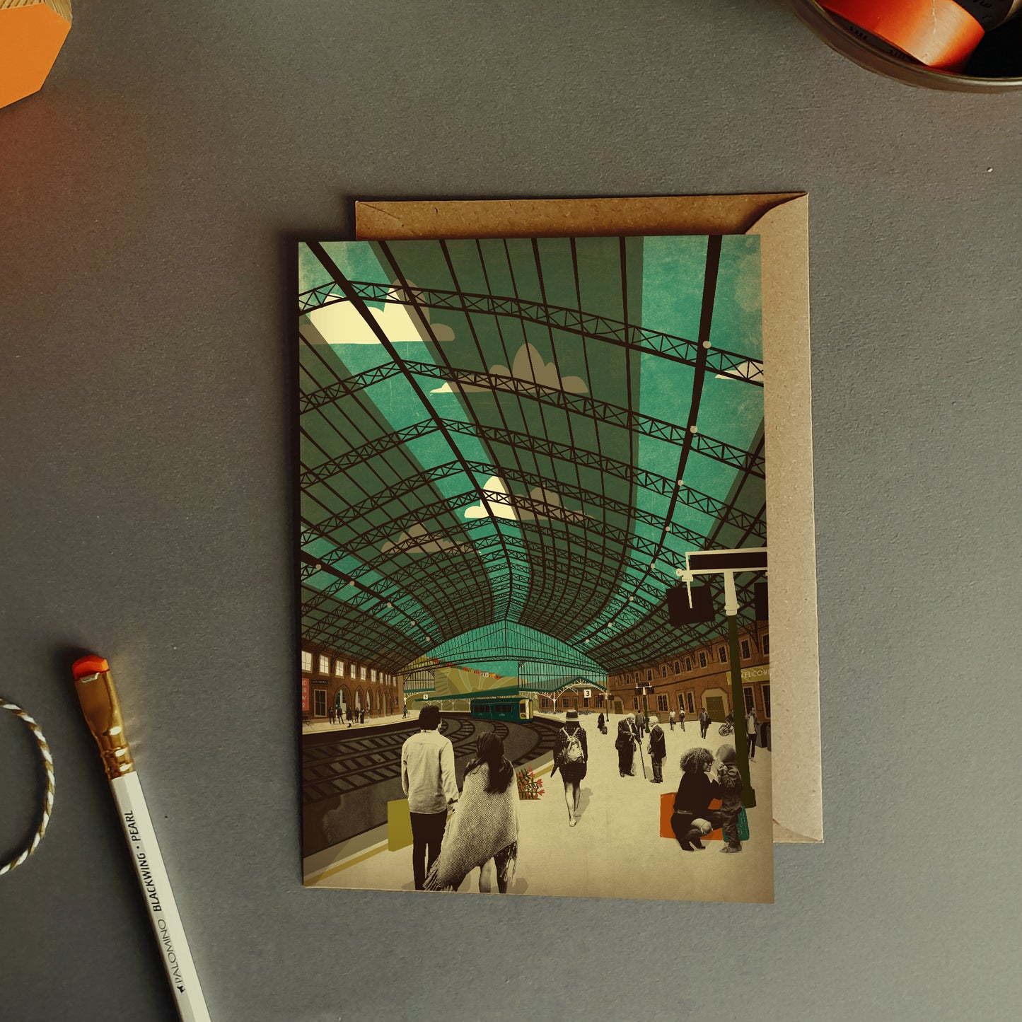 Bristol Temple Meads Train Station Card