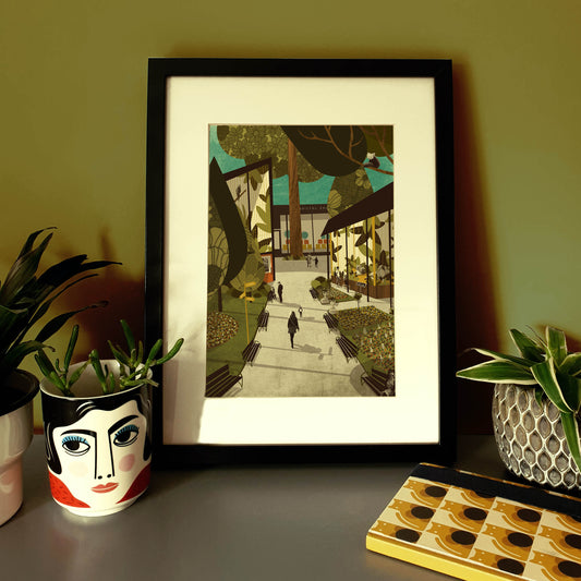 Limited Edition Bristol Zoo Gardens A4 Print