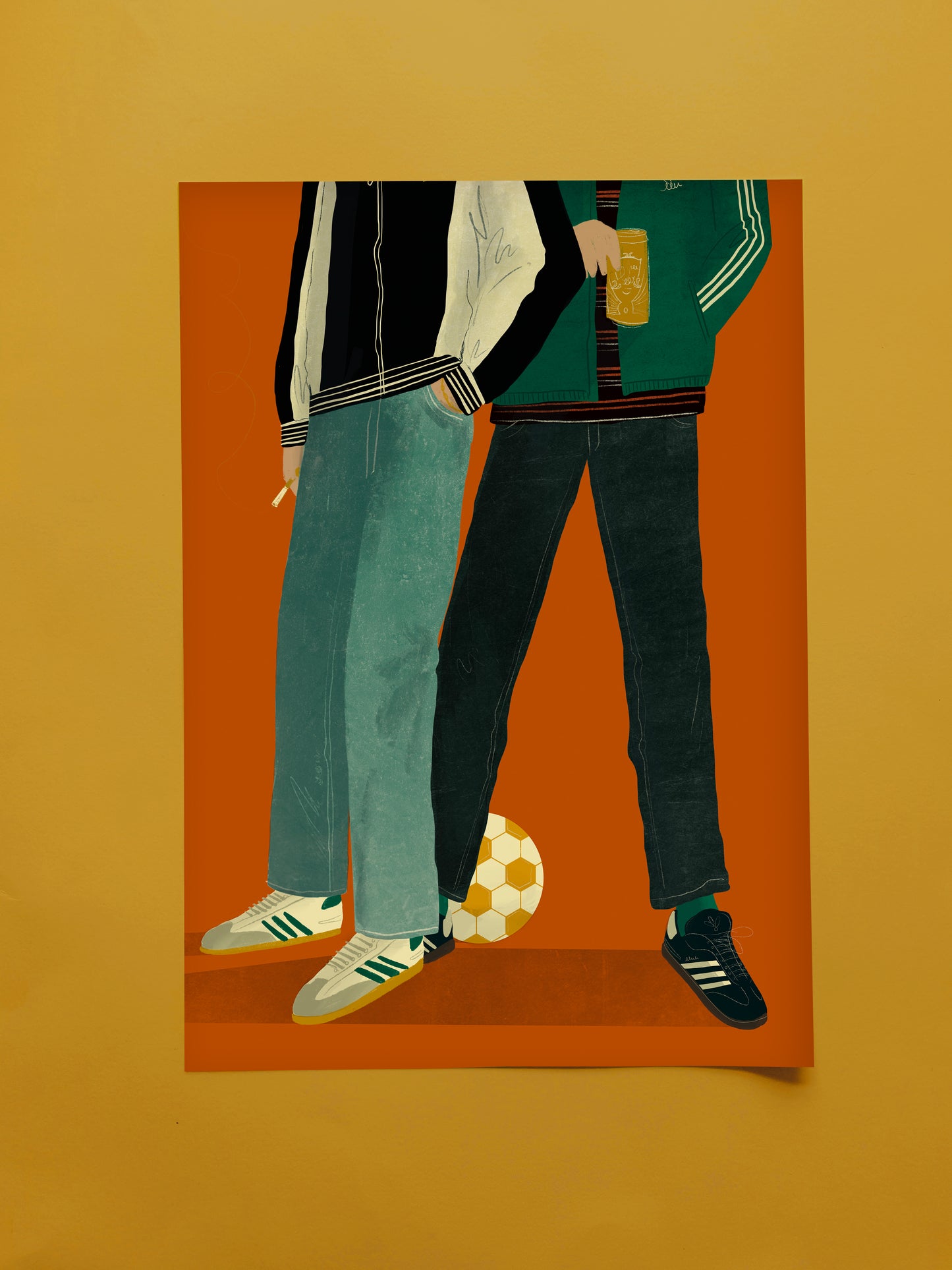 Britpop A3 Print