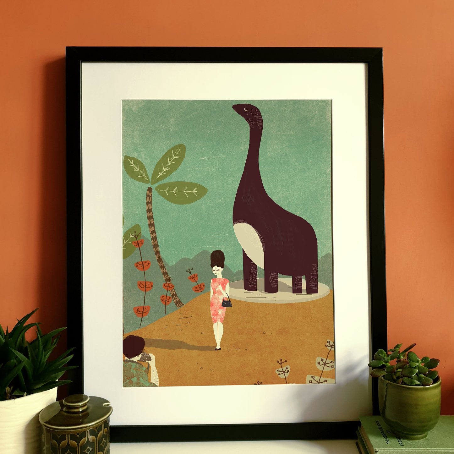 Dinosaur Land A3 Print