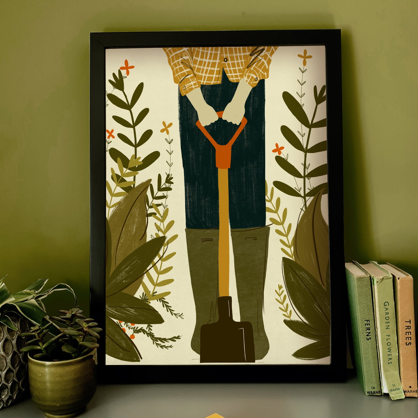 Gardener Man A4 | A3 | A2 Print