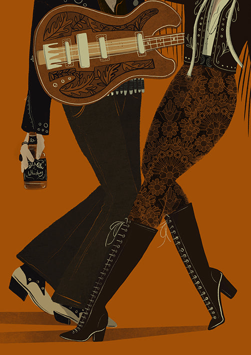 Hard Rock A3 Print