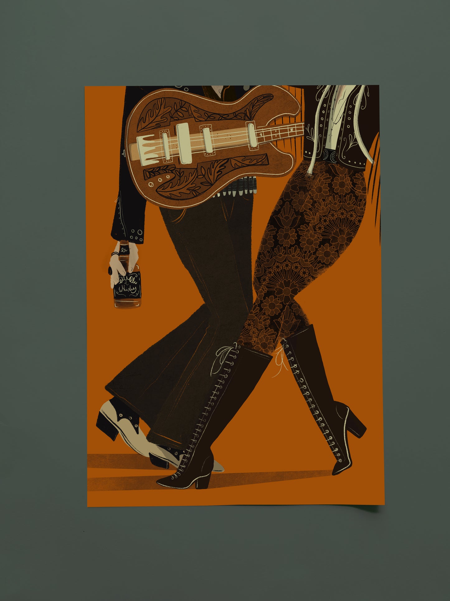 Hard Rock A3 Print