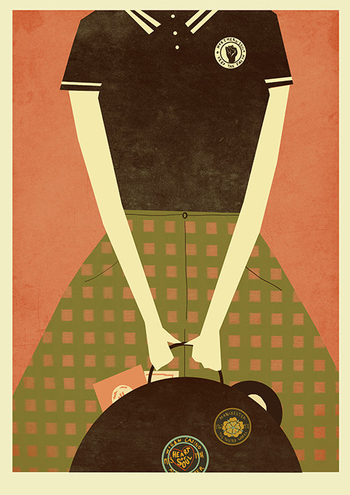 Northern Soul Girl Limited Edition A3 Print