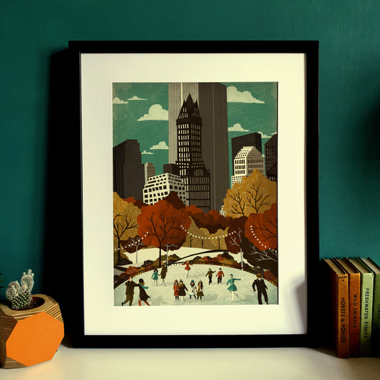 New York Central Park A3 Print
