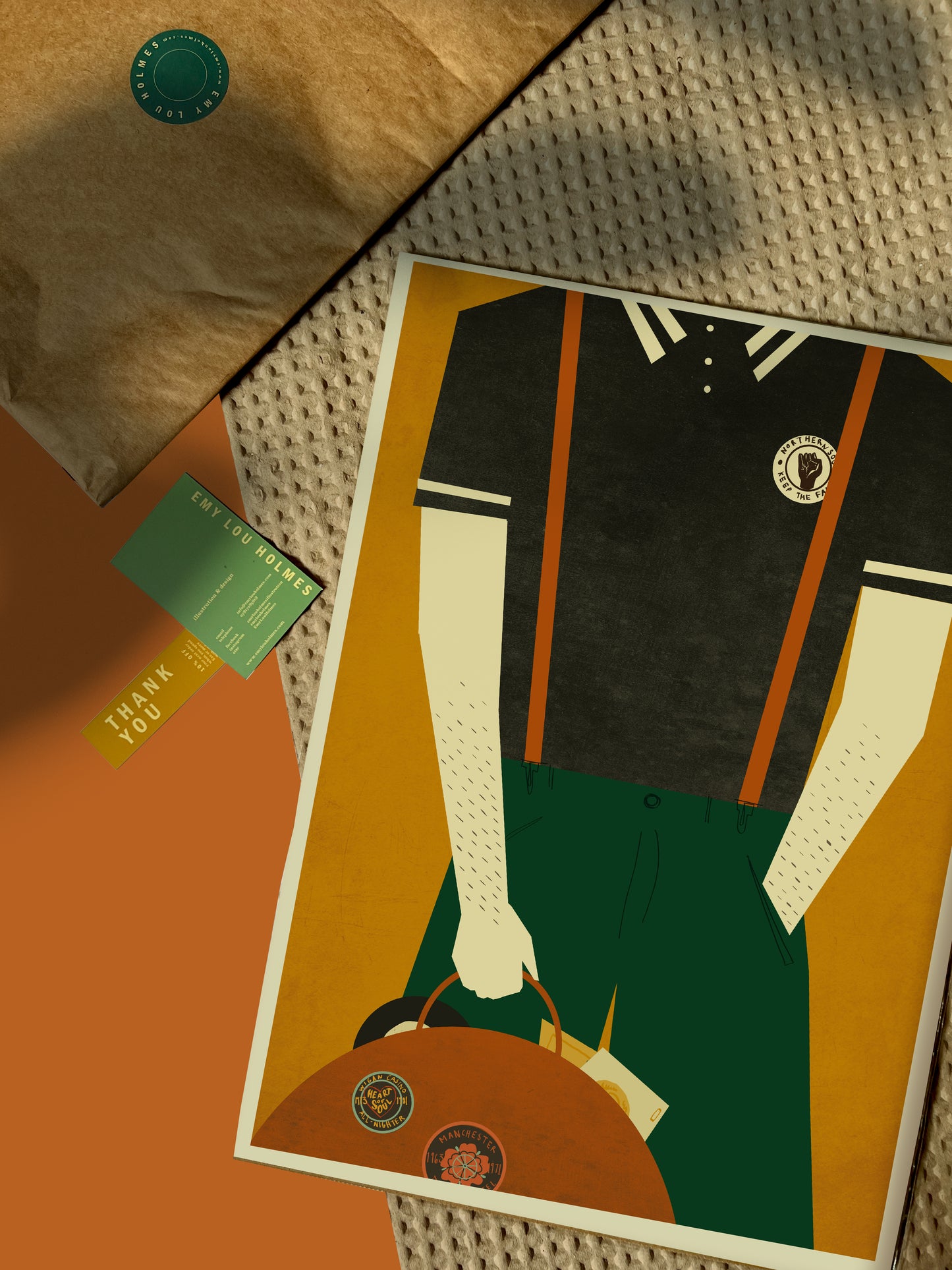 Northern Soul Boy Limited Edition A3 Print
