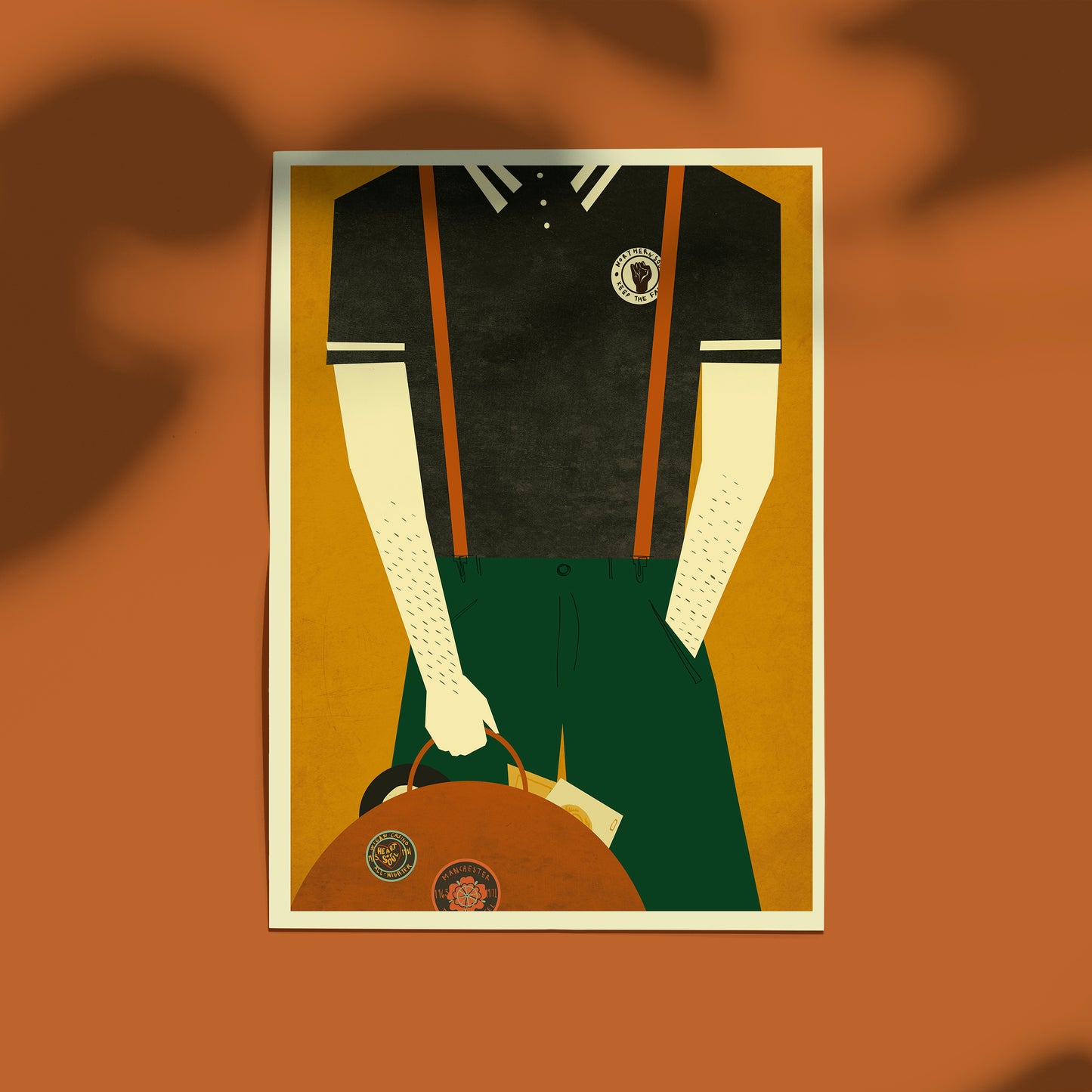 Northern Soul Boy Limited Edition A3 Print