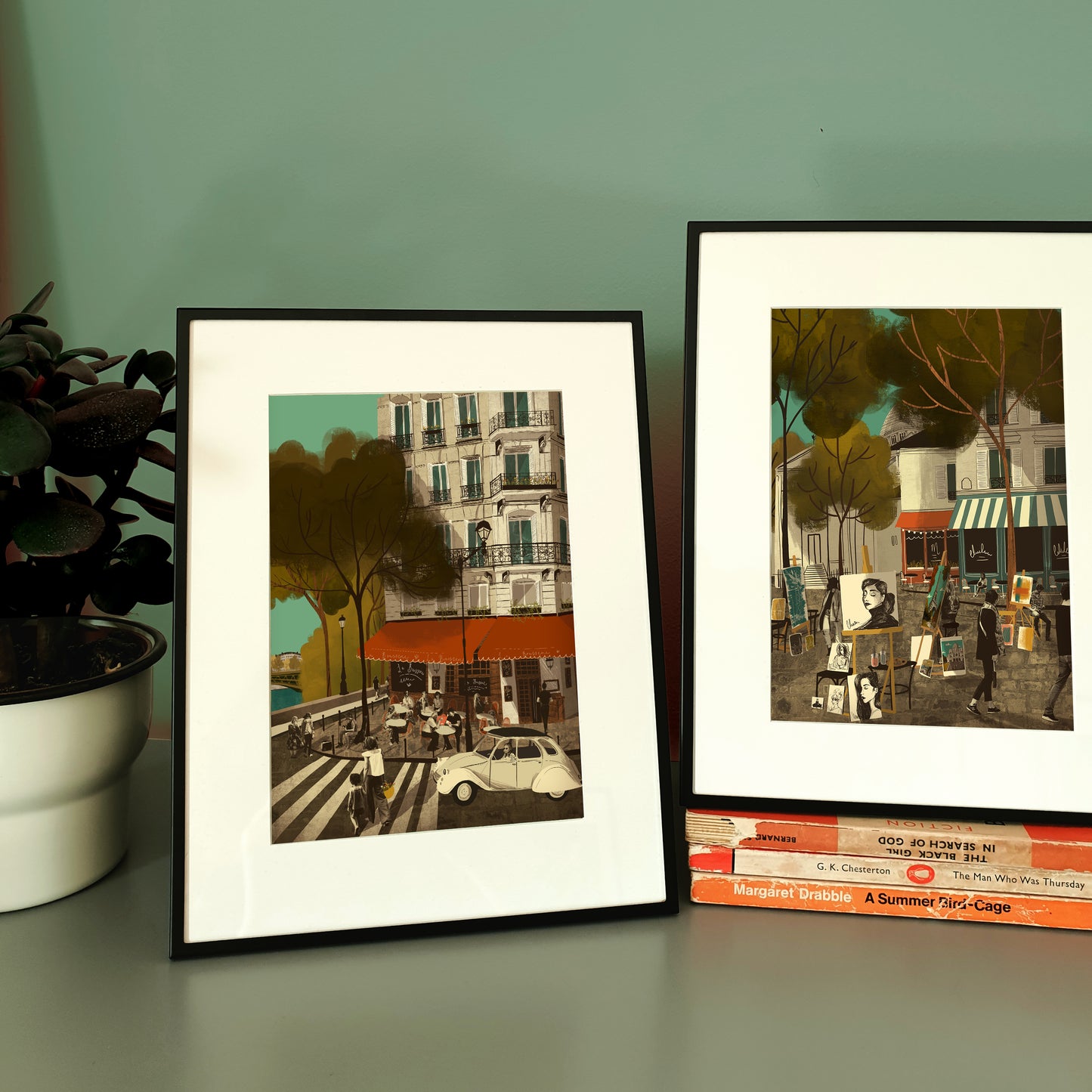 Paris Small Framed 7 x 5 Print