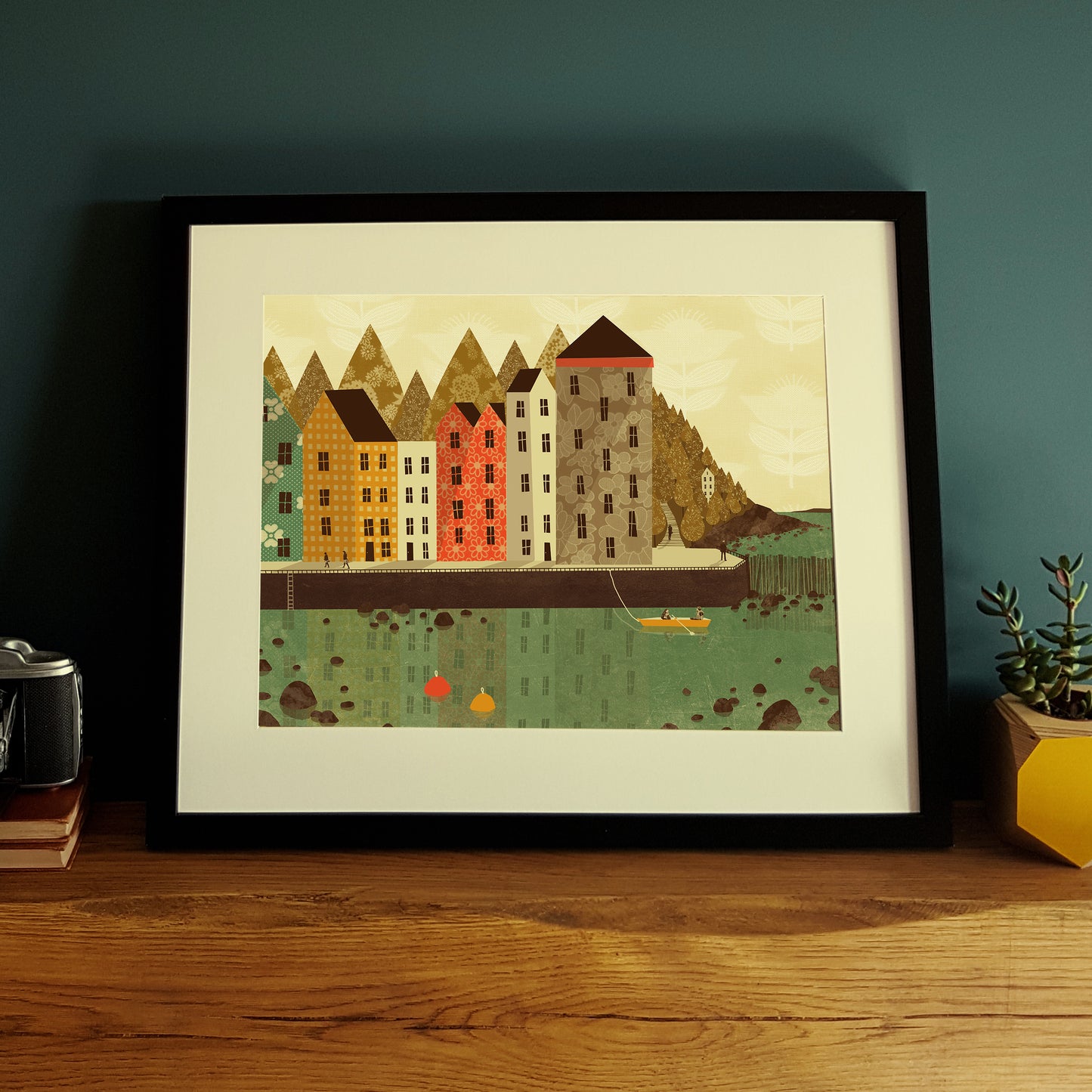 Portishead Marina Pier A3 Print