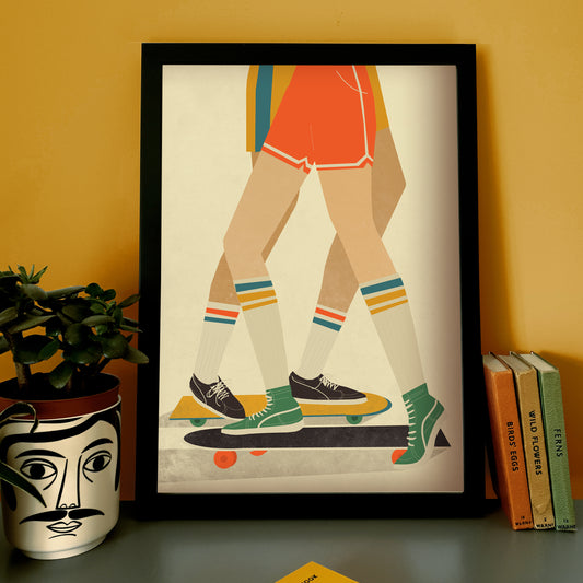 Skateboarding A4 | A3 | A2 Print