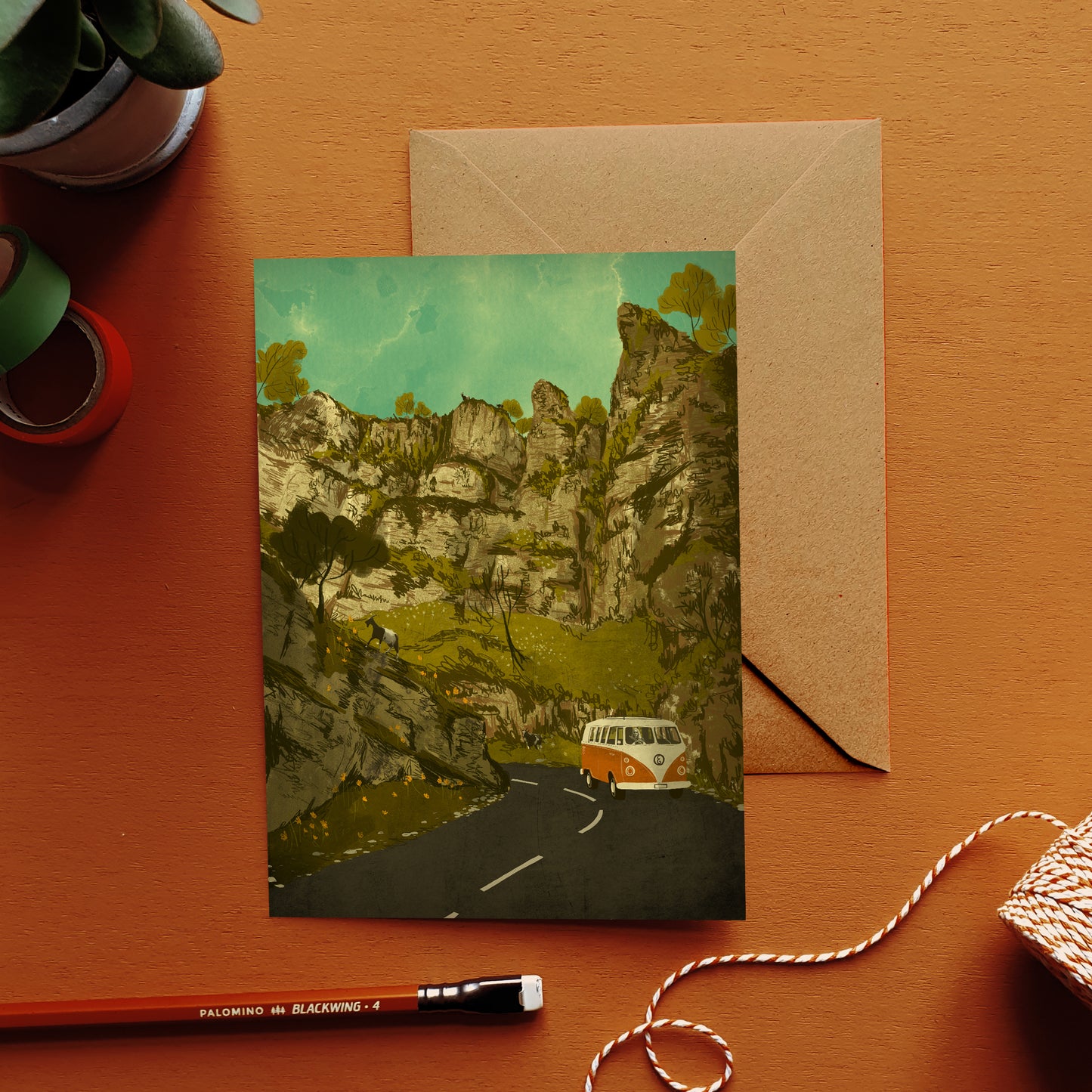 Cheddar Gorge Card