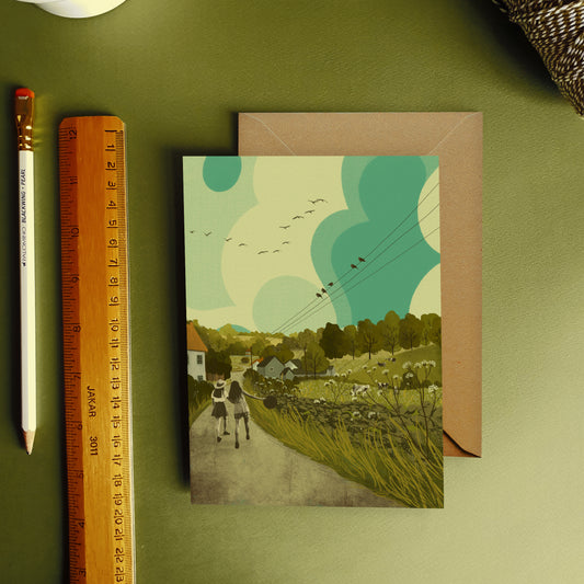 Priddy Mendip Hills Card