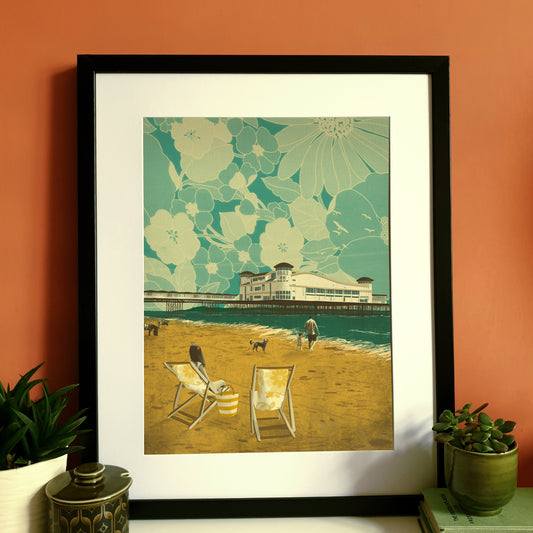Weston-Super-Mare Grand Pier A3 Print