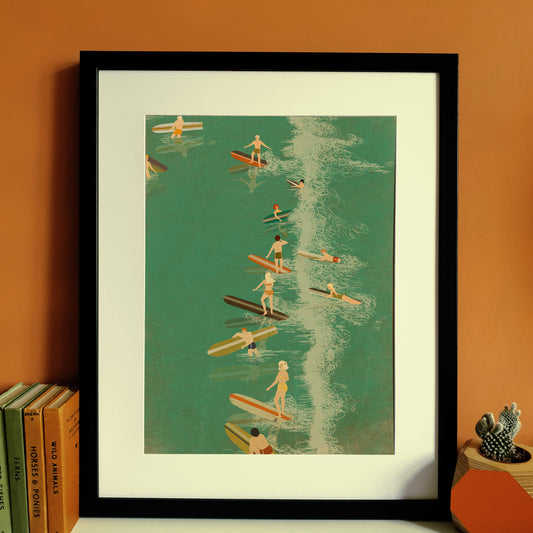 Surfing A4 | A3 Print