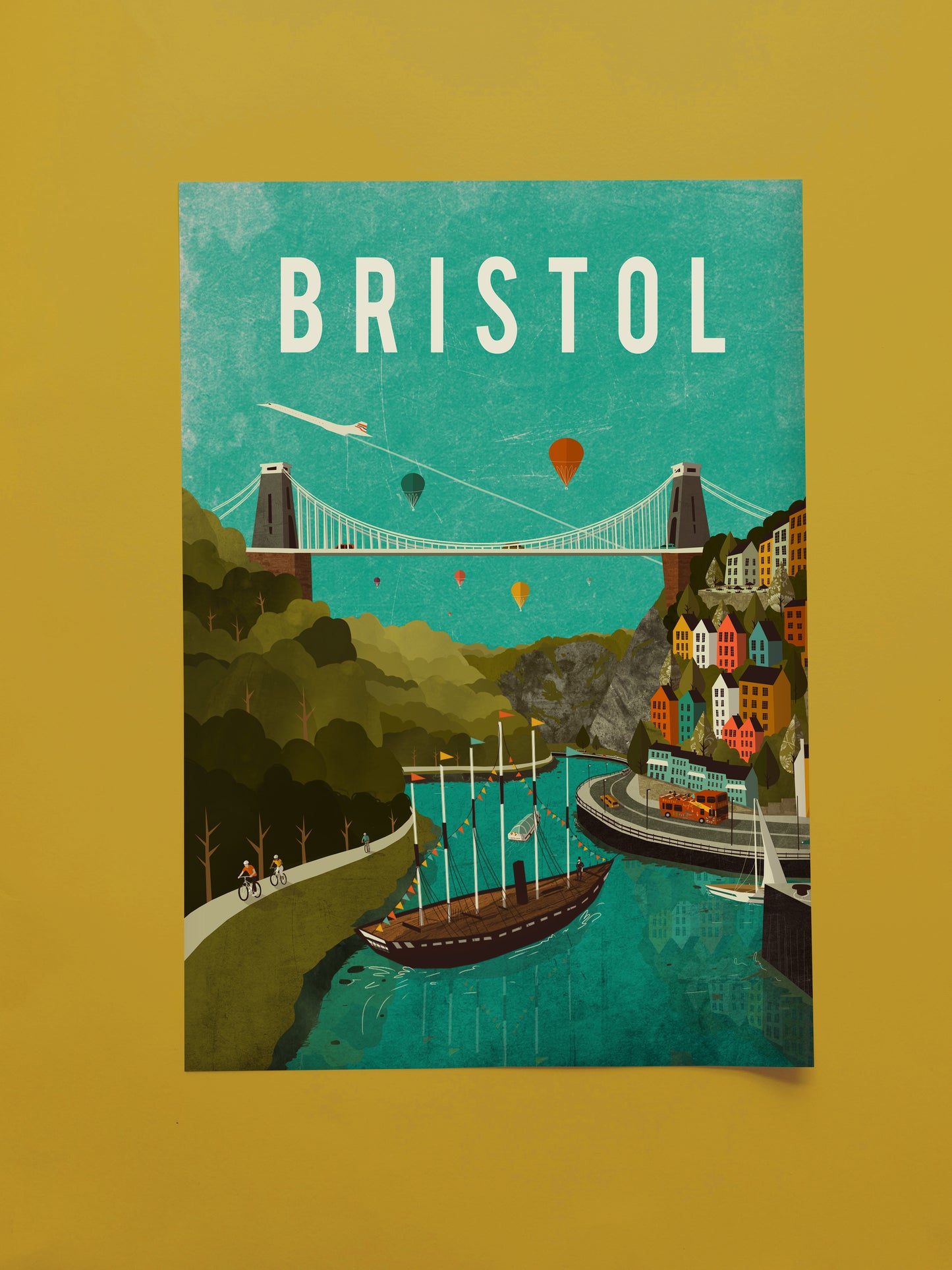 Bristol Travel A3 Print