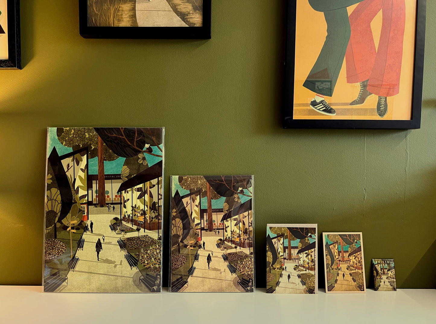 Limited Edition Bristol Zoo Gardens Card