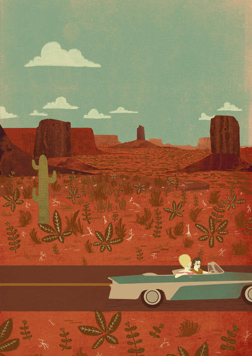 Monument Valley Card