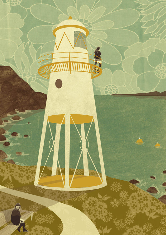 Portishead Black Nore Lighthouse Card