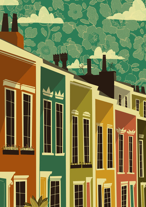 Bristol Totterdown A3 Print