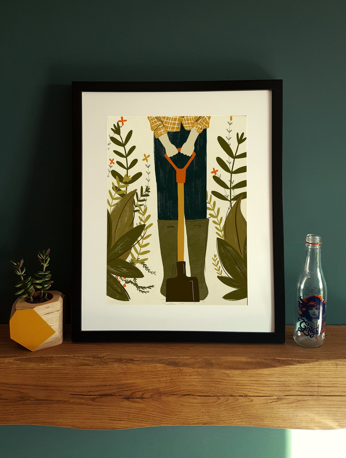 Gardener Man A4 | A3 | A2 Print