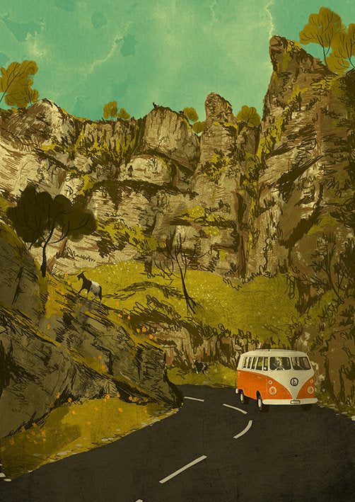 Cheddar Gorge Card