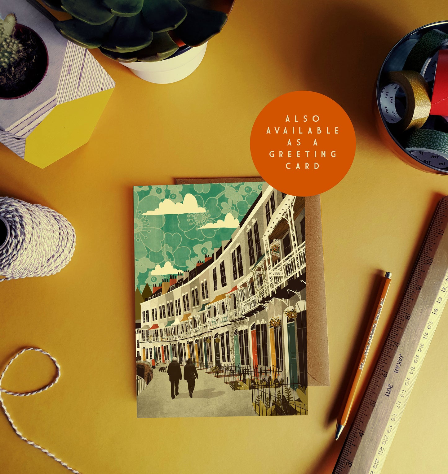 Bristol Royal York Crescent A4 Print