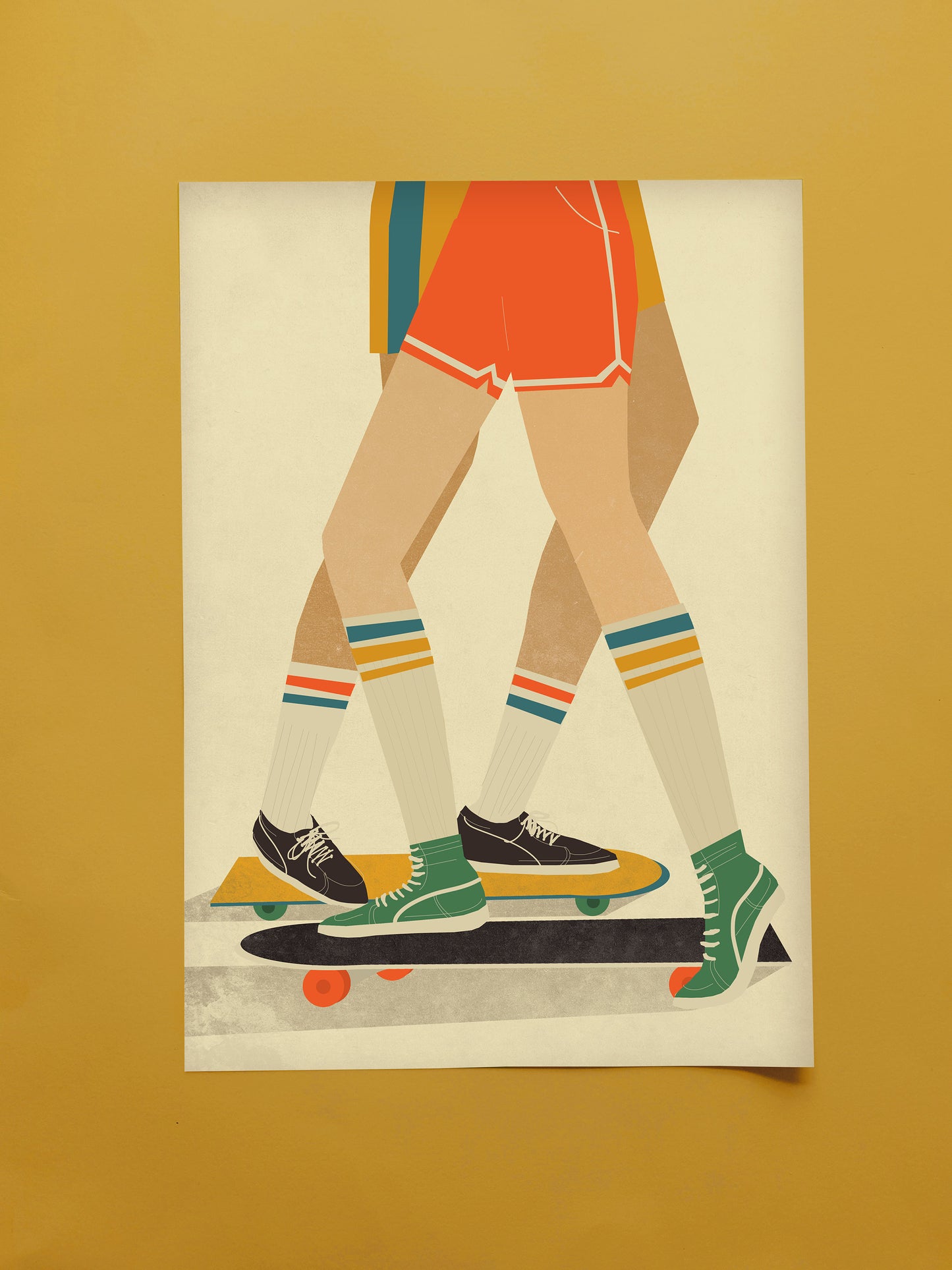 Skateboarding A4 | A3 | A2 Print