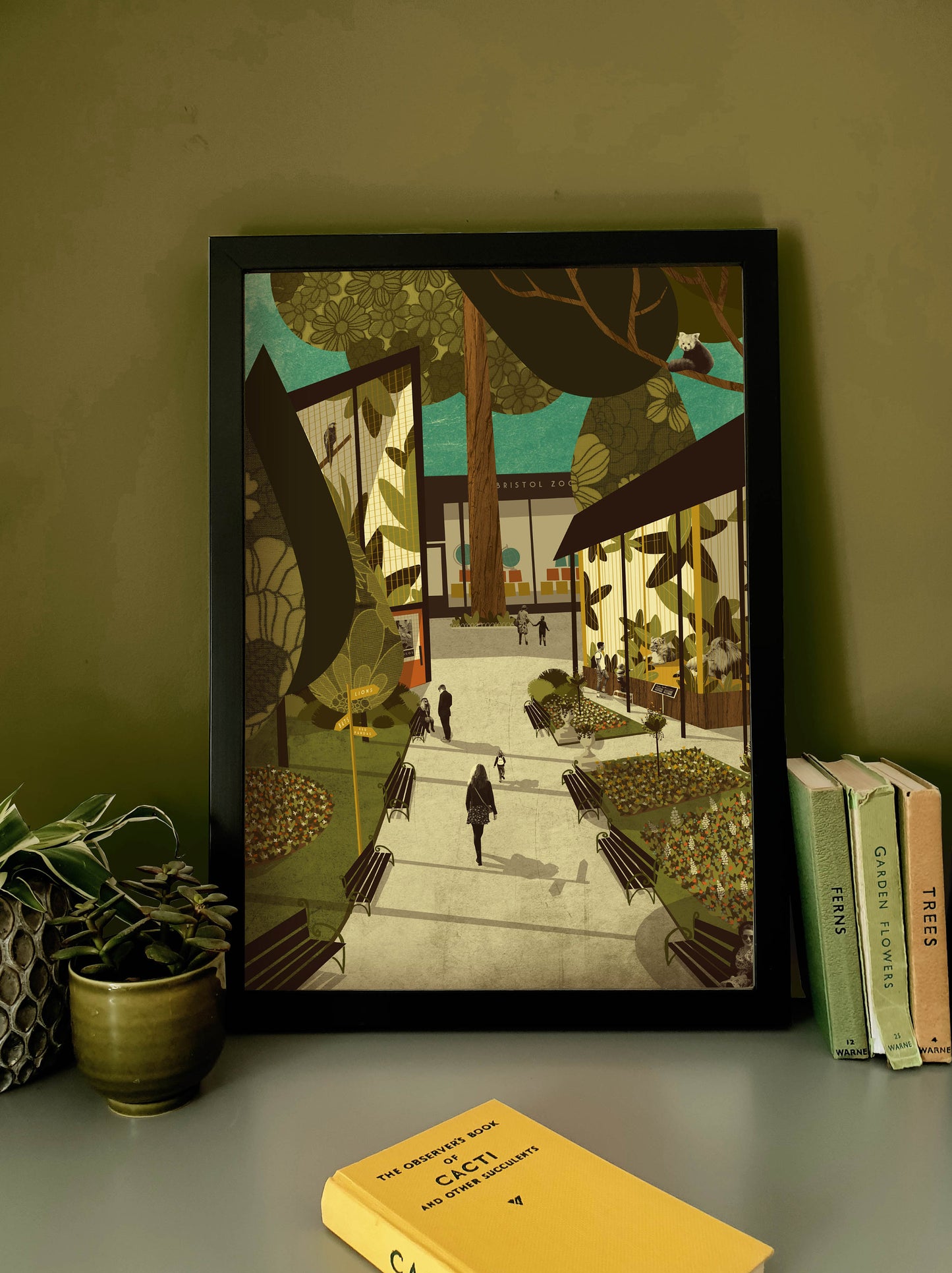 Limited Edition Bristol Zoo Gardens A3 Print