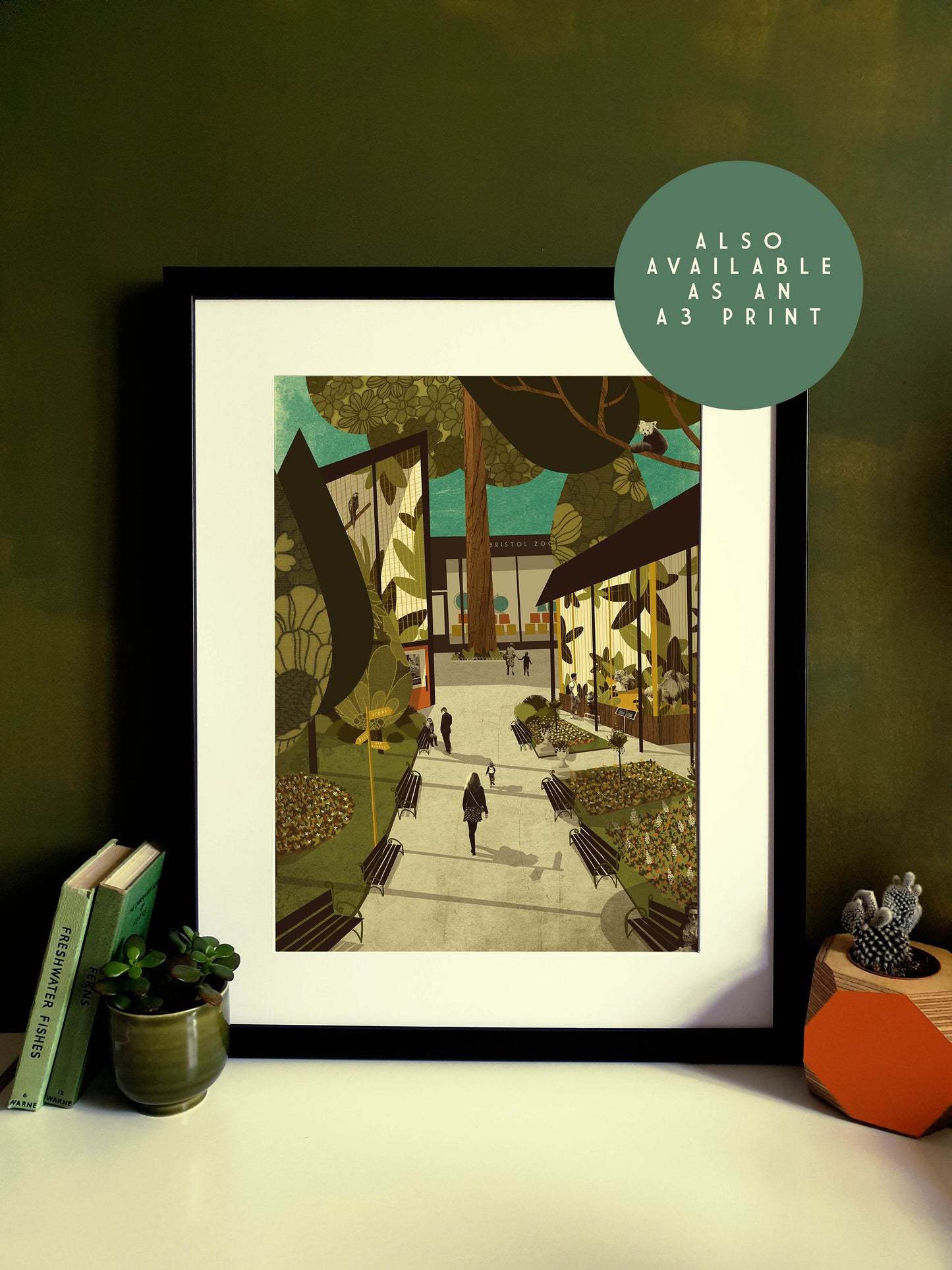 Limited Edition Bristol Zoo Gardens Card