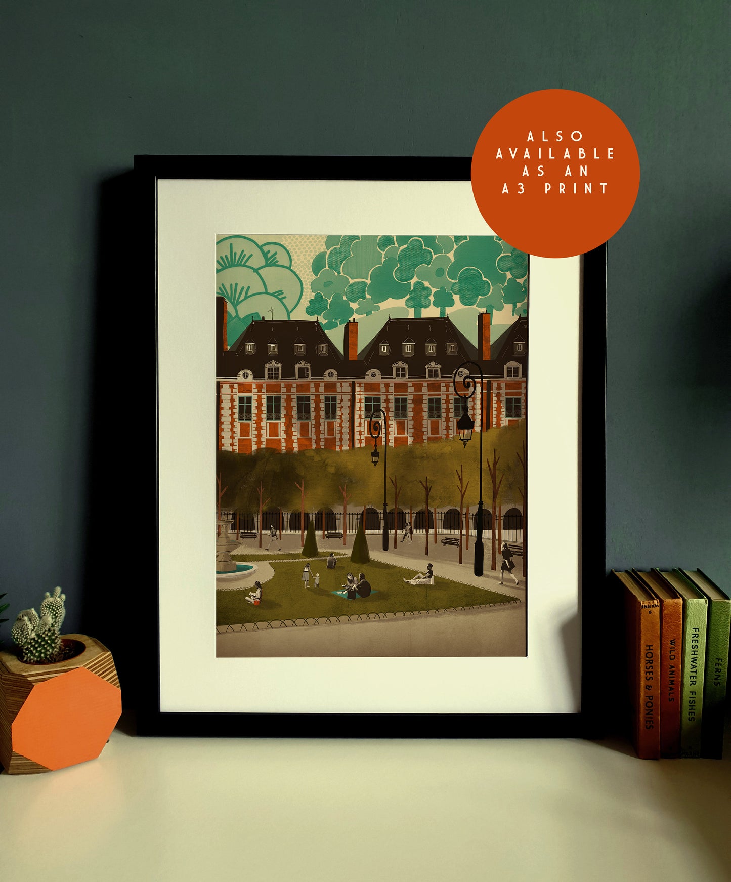 Paris Place des Vosges Card