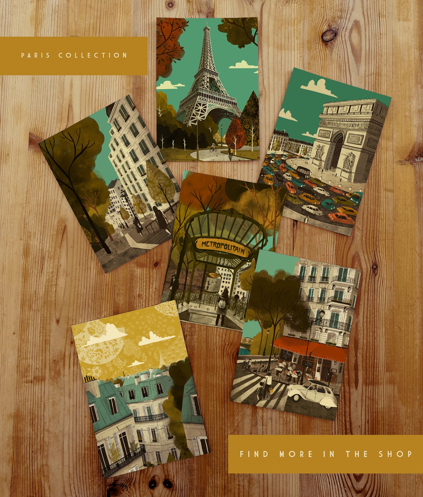 Paris Steps to Montmartre Card