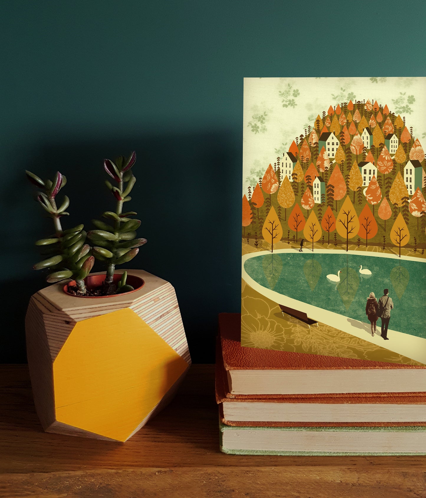 Portishead Lake Ground Card