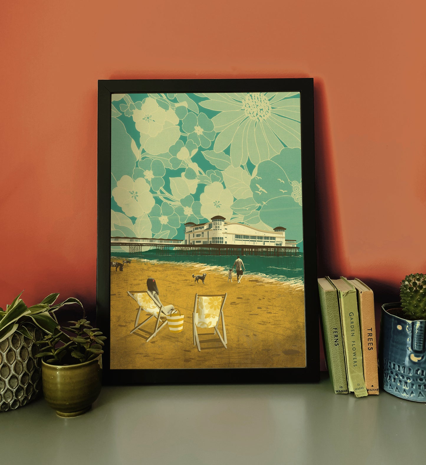 Weston-Super-Mare Grand Pier A3 Print