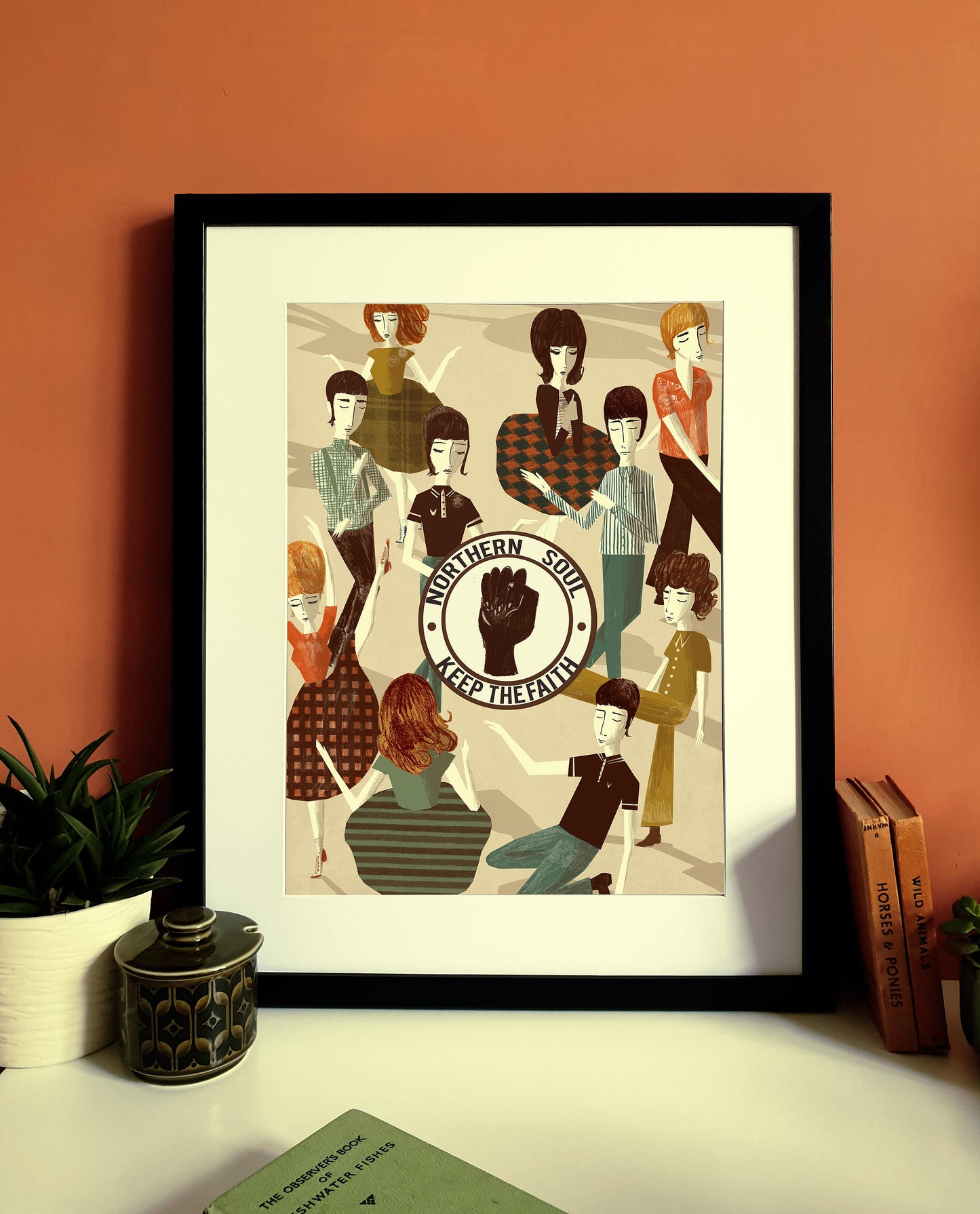 Northern Soul Keep The Faith A3 Print
