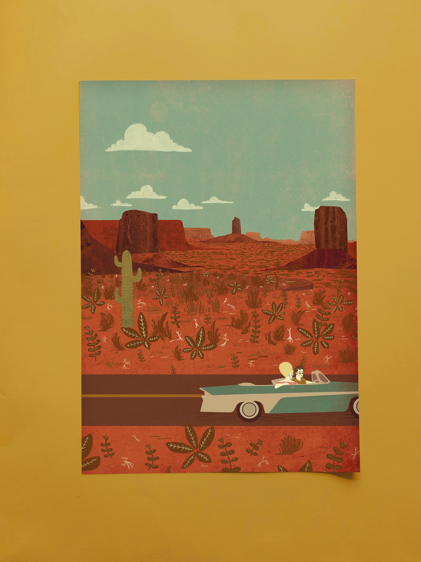 Monument Valley A3 Print