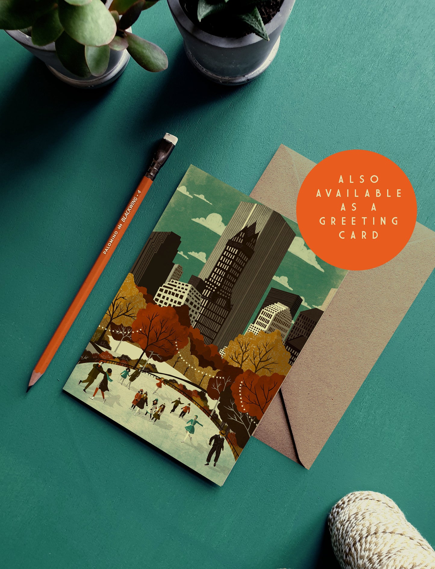 New York Central Park A3 Print