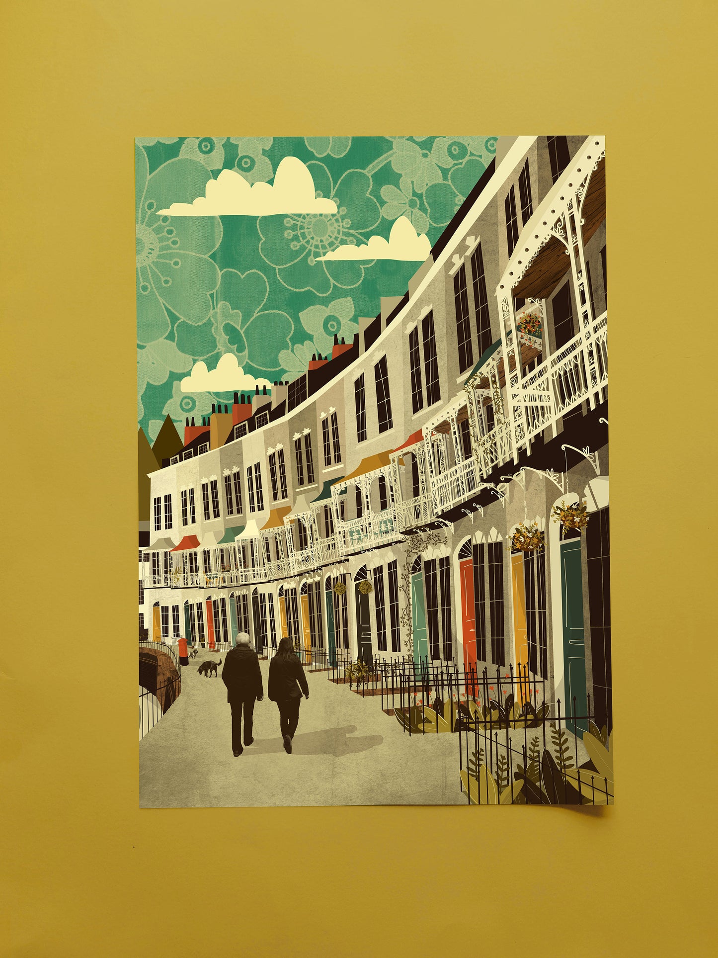 Bristol Royal York Crescent A3 - A2 Print