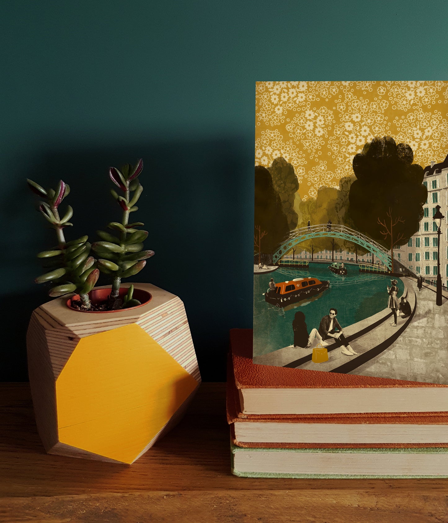 Paris Canal Saint-Martin Card